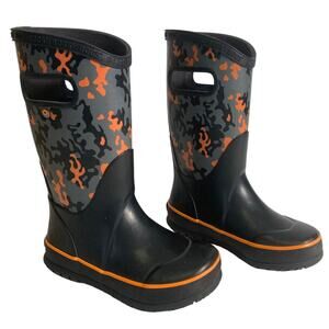 Bogs Kids Waterproof K RNBT Neo Camo Rain Boots size 11